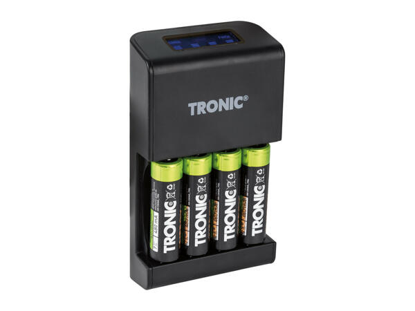 Tronic Battery Charger & Rechargeable Batteries