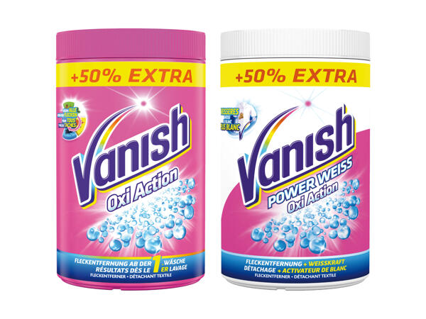 Vanish Oxi Action poudre + 50 % gratuits