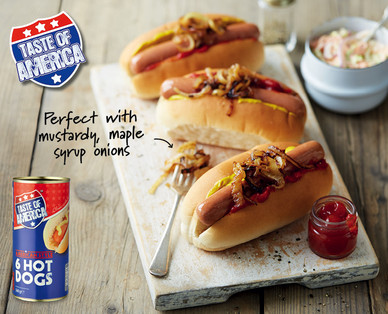 American Style Hot Dogs