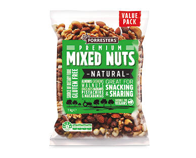 Natural Mixed Nuts 1kg