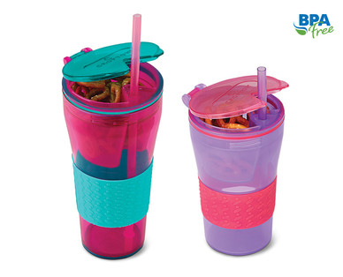 Crofton 2-in-1 Snack and Drink Tumbler