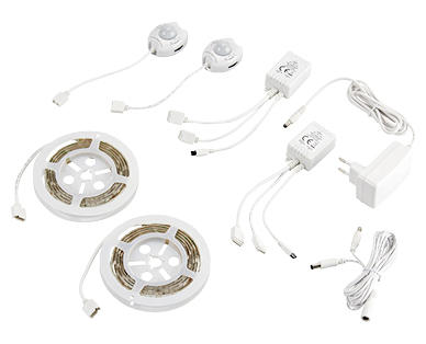 casalux LED-Streifen mit Bewegungsmelder, dimmbar