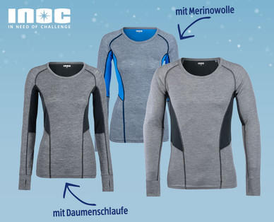 INOC Damen-/Herren-Ski-Unterhemd