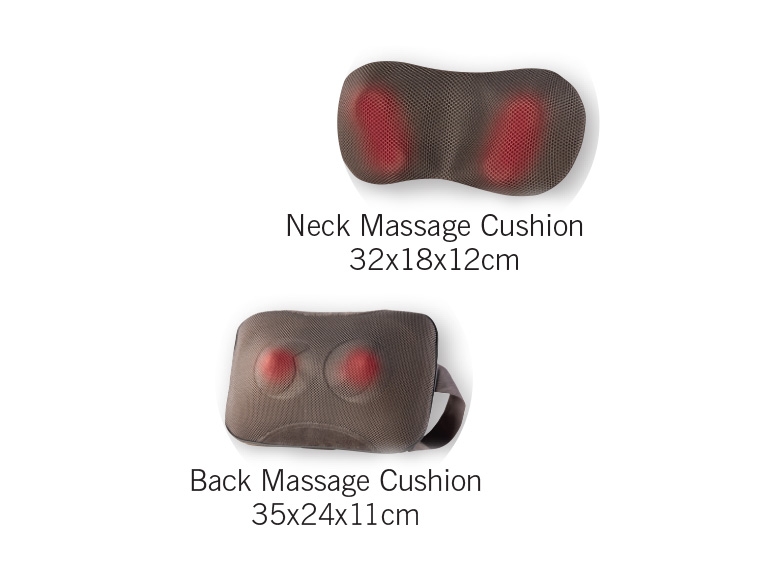 SILVERCREST PERSONAL CARE(R) Shiatsu Back Massage Cushion