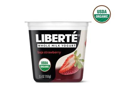Liberté Organic Whole Milk Yogurt