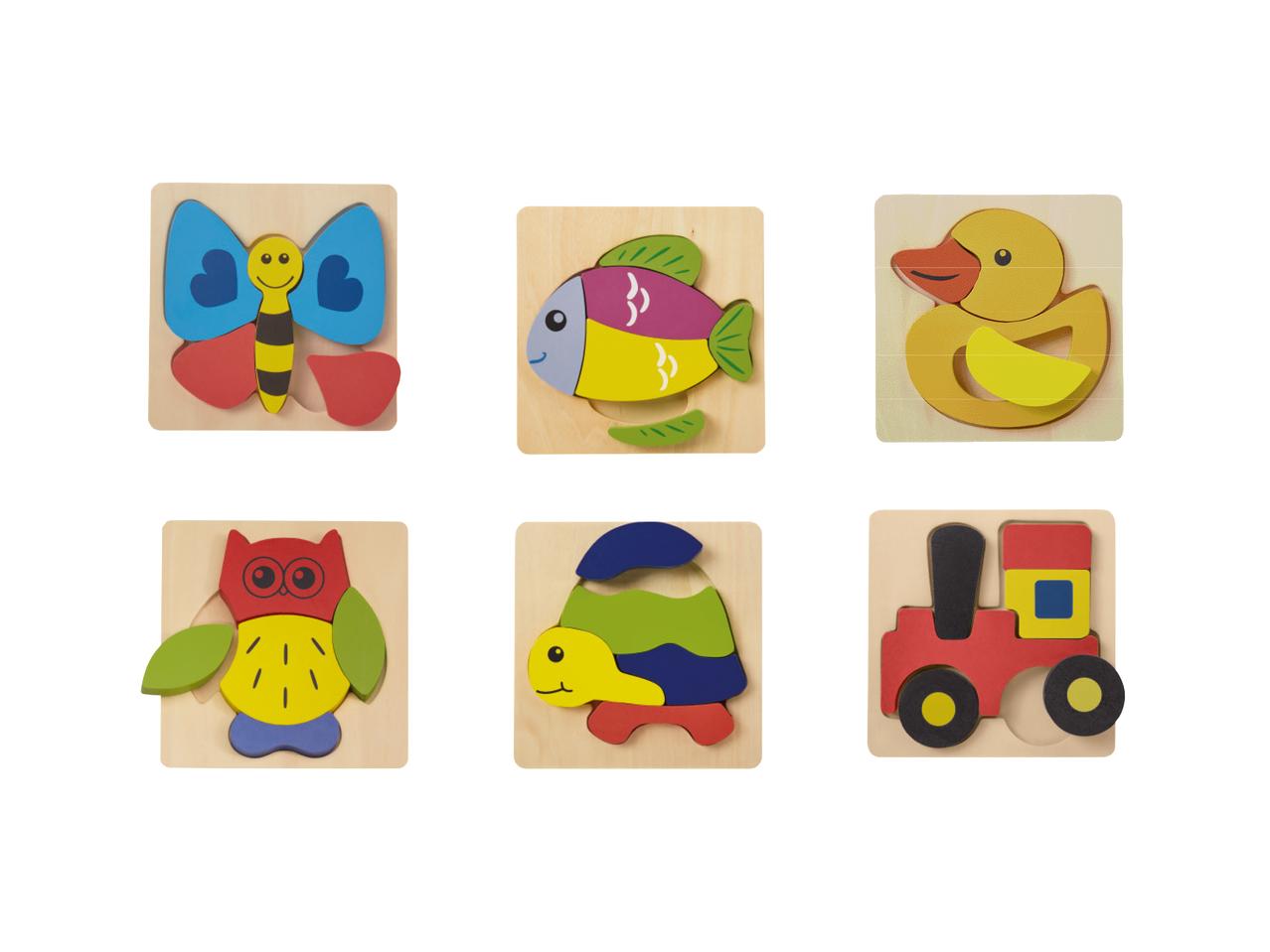 PLAYTIVE JUNIOR(R) Kids' Wooden Puzzle