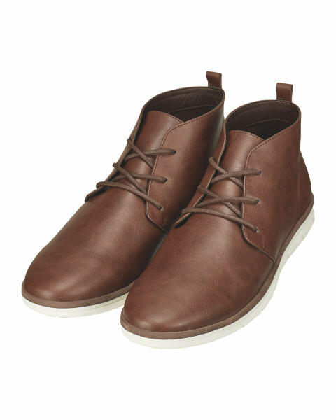 Avenue Men's Brown Chukka Boots
