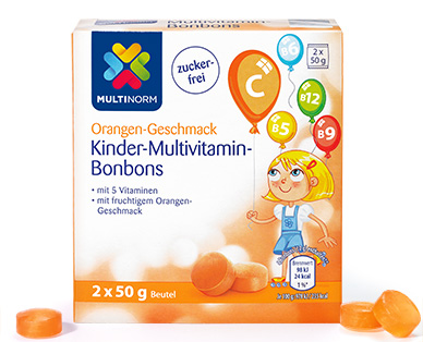 MULTINORM Kinder-Multivitamin-Bonbons