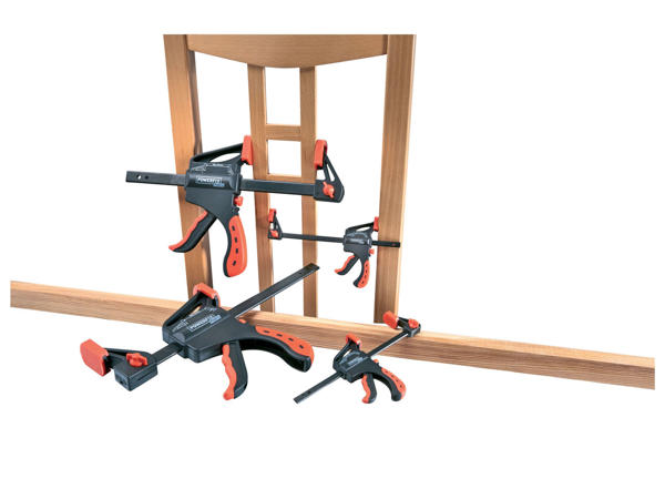 One Handed Bar Clamp Set