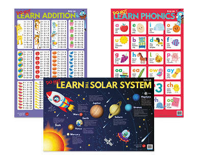 Learning Wall Chart or Flash Cards