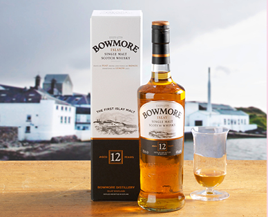 BOWMORE Single Malt Scotch Whisky 12 years