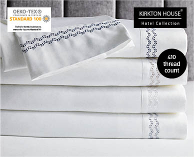 410 Thread Count Fitted Sheet Set – King Size