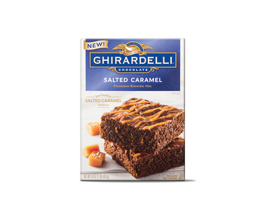Ghirardelli Salted Caramel Brownie Mix