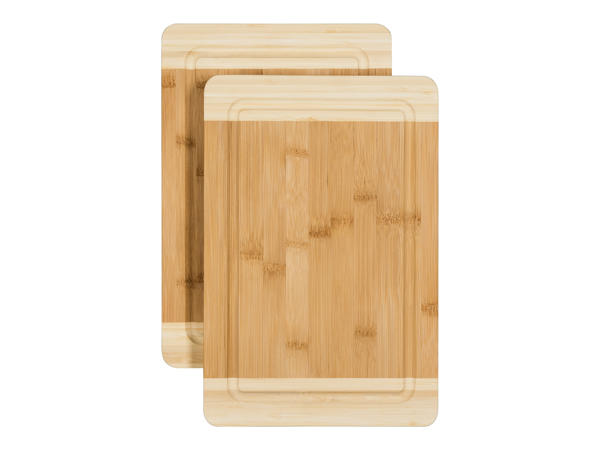 Assorted Bamboo Chopping Board Sets / Bamboo Tea Box