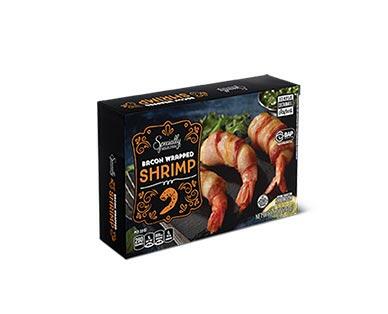 Specially Selected Bacon-Wrapped Shrimp