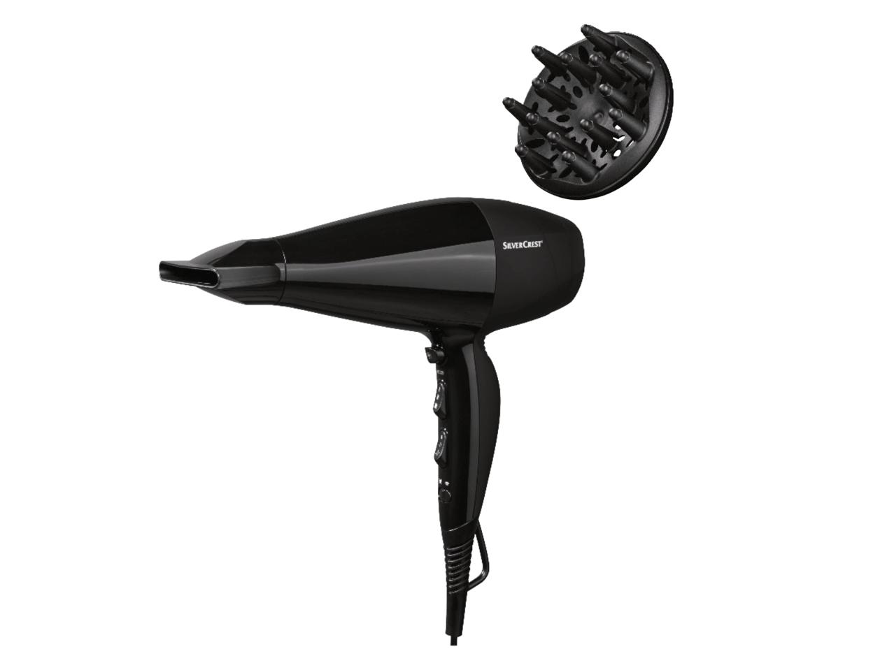 SILVERCREST PERSONAL CARE 2100W Professional Ionic Hair Dryer