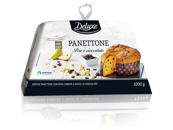 Panettone with Pears and Chocolate