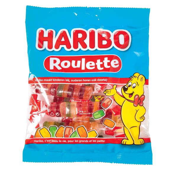 Roulette Haribo, pack de 10