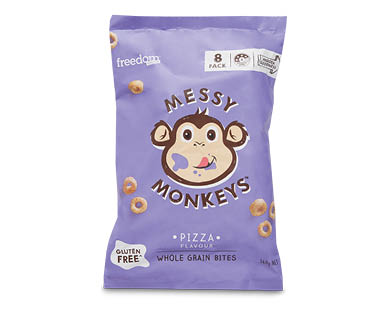 Messy Monkeys Whole Grain Bites Multipack 8 x 20g