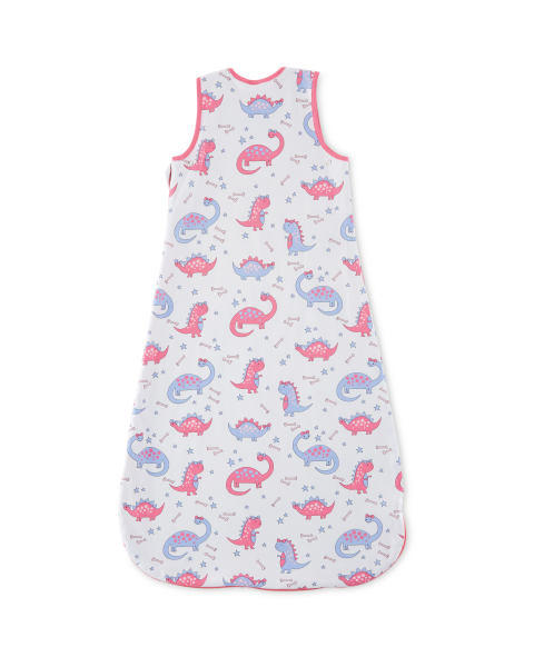 65-80cm Pink Dino Baby Sleeping Bag