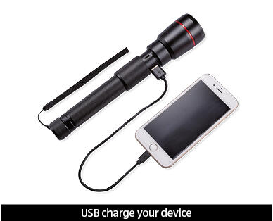 LED Torch with Powerbank