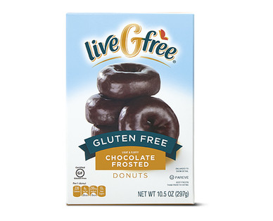 liveGfreeChocolate or Glazed Gluten Free Donuts