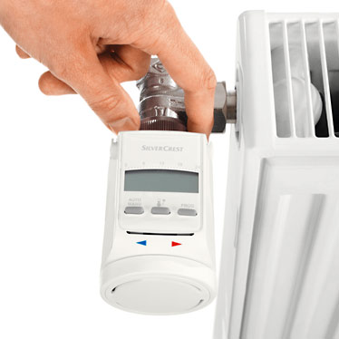 Thermostat de radiateur rechargeable