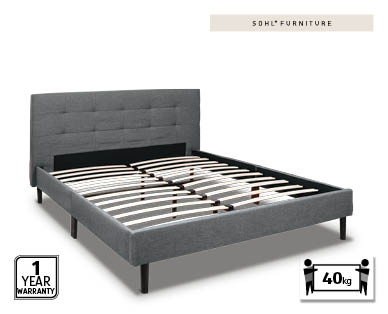 Fabric Bed Frame - Queen