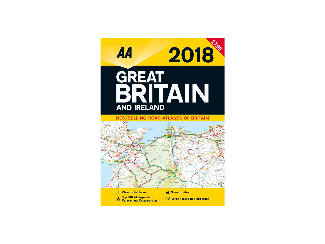 GB & Ireland Road Atlas 2017/181