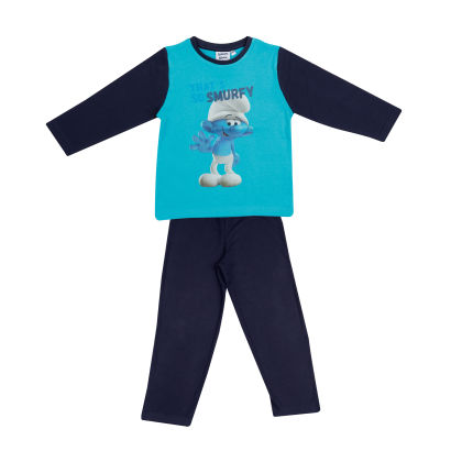 Pyjama of nachtkleed voor kinderen "De Smurfen"