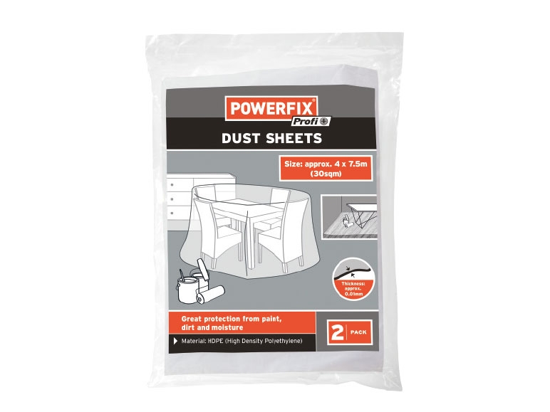 POWERFIX Dust Sheets