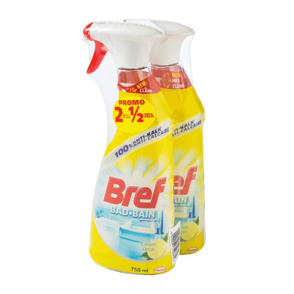 Spray pour cuisine ou salle de bains Bref, 2 pcs