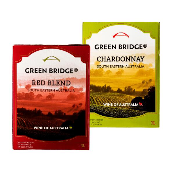 GREENBRIDGE 	 				Red blend eller Chardonnay