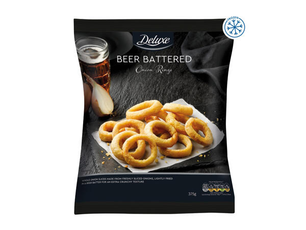 Deluxe Beer-Battered Onion Rings