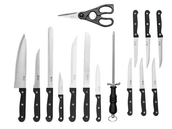 Set coltelli con ceppo