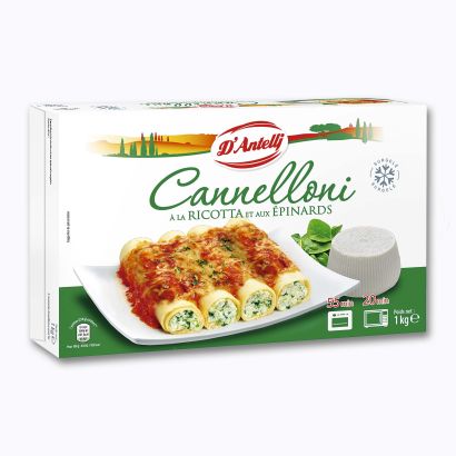 Cannelloni à la ricotta et aux épinards