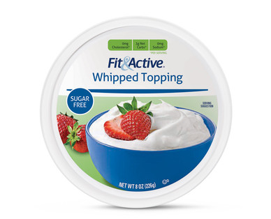 Friendly Farms or Fit & Active Whipped Topping