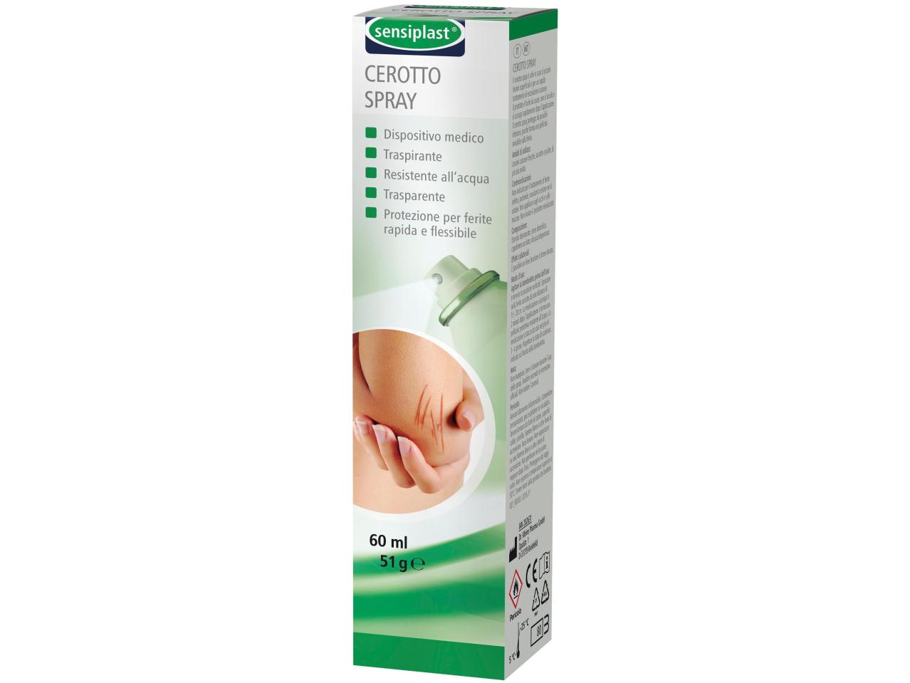Cream for Cuts and Burns, Spray-On Plaster or Haemostatic Spray for Cuts
