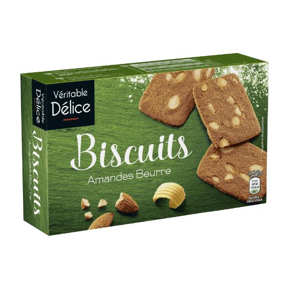 Biscuits au beurre et aux amandes