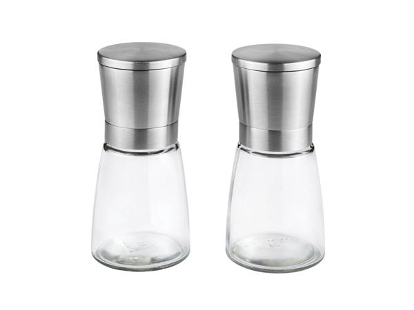 Salt and Pepper Grinder Set / Vinegar and Oil Dispenser Set