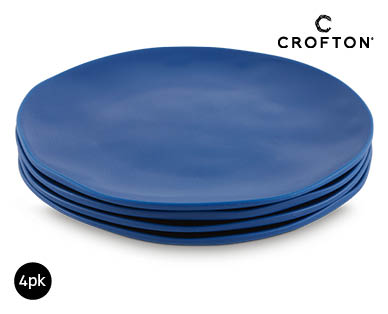 Plastic Tableware - Dinner Plates 4pk