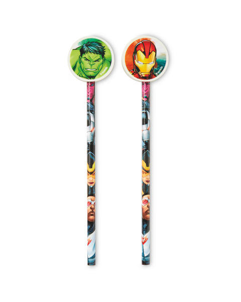 Avengers Pencils with Toppers