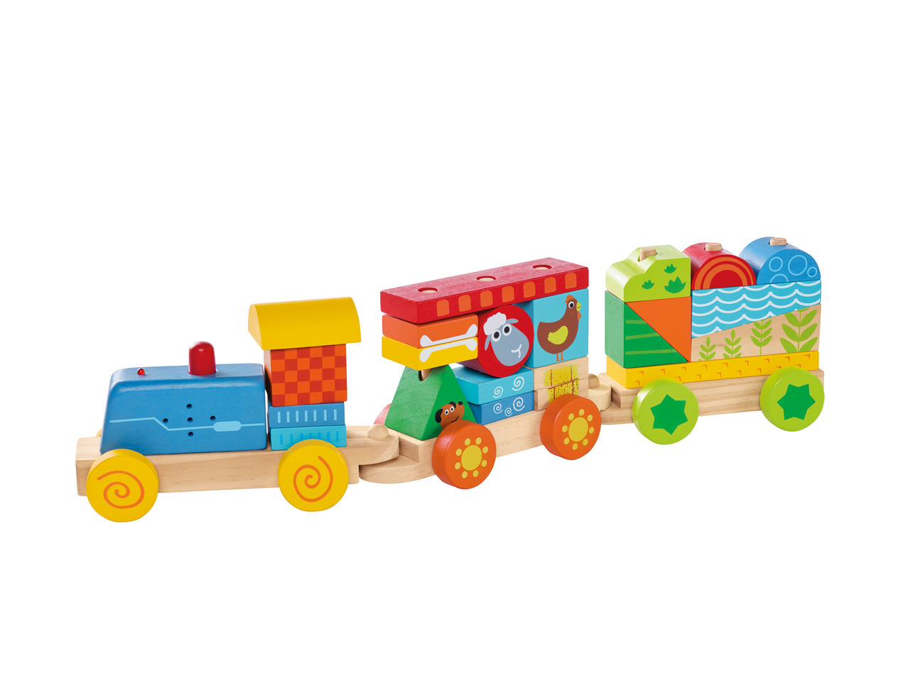 Playtive Junior Stacking Train, Ball Track or Noah's Ark 1