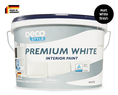 Premium White Interior Paint 5L