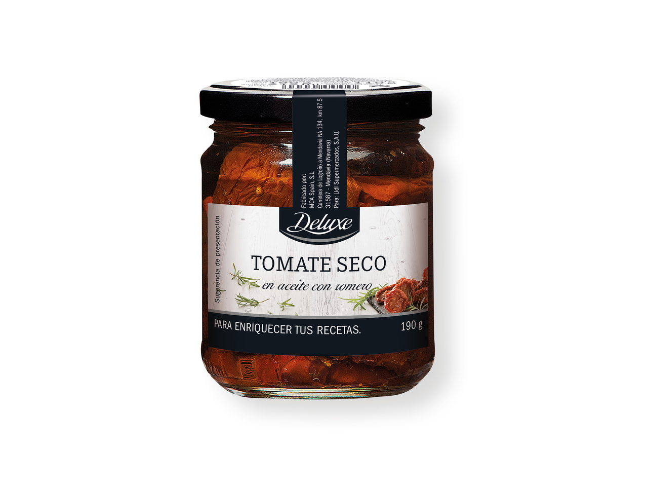 'Deluxe(R)' Tomate seco en aceite con romero
