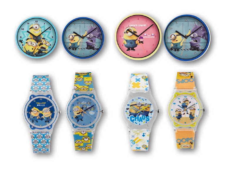 Character Wall Clock/ Wristwatch