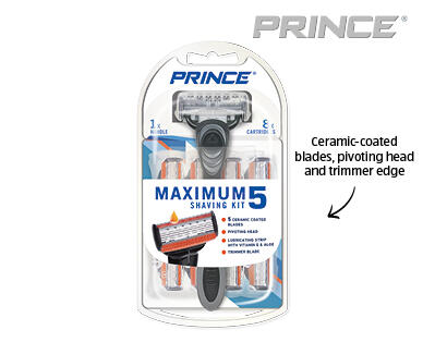 Prince Maximum 5 Blade Shaving Kit