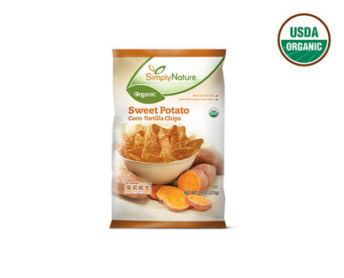 SimplyNature Organic Sweet Potato Tortilla Chips