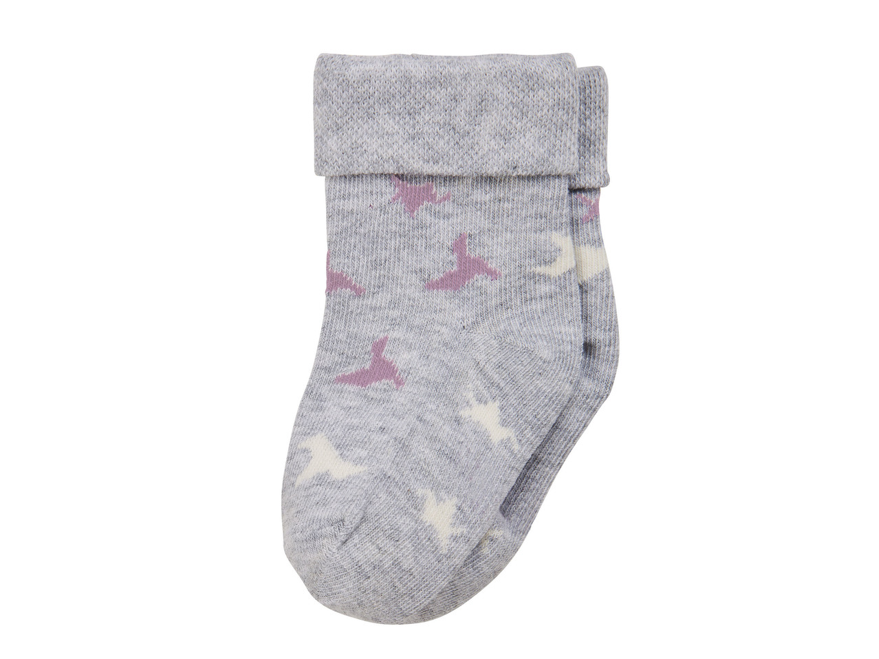 Baby Girls' Socks, 2 pairs