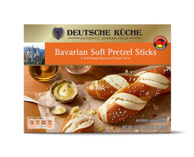 Deutsche Küche Bavarian Soft Pretzels or Pretzel Sticks